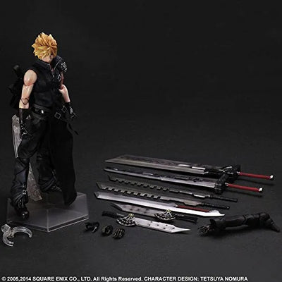 Final Fantasy VII: Advent Children - Cloud Strife - Play Arts Kai (Square Enix)ㅤ – Square Enix – ActionFigureBrasil — ambientada
