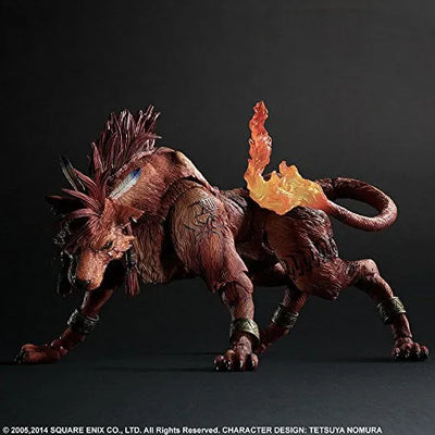 Final Fantasy VII: Advent Children - Red XIII - Play Arts Kai (Square Enix)ㅤ – Square Enix – ActionFigureBrasil — ângulo diferente