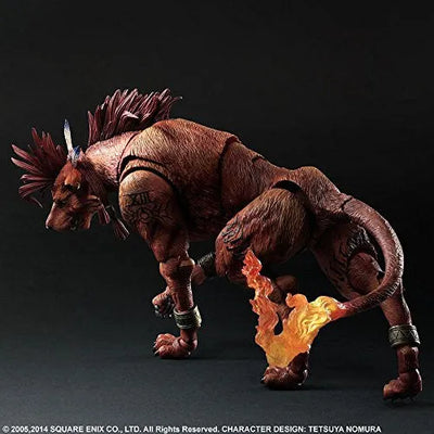 Final Fantasy VII: Advent Children - Red XIII - Play Arts Kai (Square Enix)ㅤ – Square Enix – ActionFigureBrasil — detalhe do produto