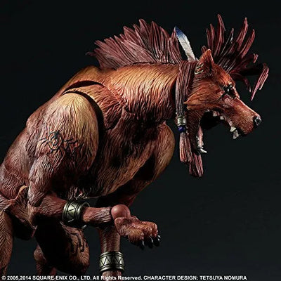Final Fantasy VII: Advent Children - Red XIII - Play Arts Kai (Square Enix)ㅤ – Square Enix – ActionFigureBrasil — embalagem