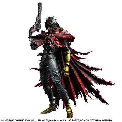 Final Fantasy VII: Advent Children - Vincent Valentine - Play Arts Kai (Square Enix)ㅤ – Square Enix – ActionFigureBrasil