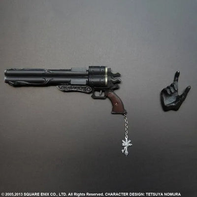 Final Fantasy VII: Advent Children - Vincent Valentine - Play Arts Kai (Square Enix)ㅤ – Square Enix – ActionFigureBrasil — acessórios