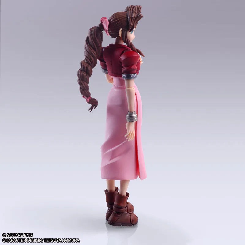 Final Fantasy VII - Aerith Gainsborough - Bring Arts - Mythril Rod Ver. (Square Enix)ㅤ – Square Enix – ActionFigure Brasil
