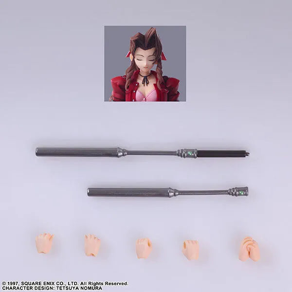 Final Fantasy VII - Aerith Gainsborough - Bring Arts (Square Enix)ㅤ – Square Enix – ActionFigure Brasil