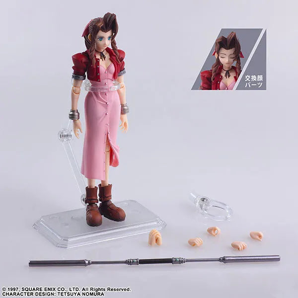 Final Fantasy VII - Aerith Gainsborough - Bring Arts (Square Enix)ㅤ – Square Enix – ActionFigure Brasil