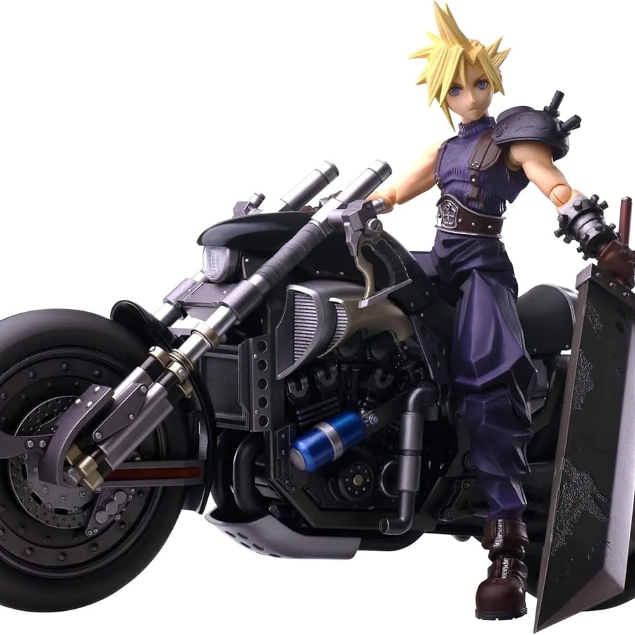 Final Fantasy VII - Bring Arts - Hardy-Daytona with Cloud (Square Enix)ㅤ – Square Enix – ActionFigureBrasil
