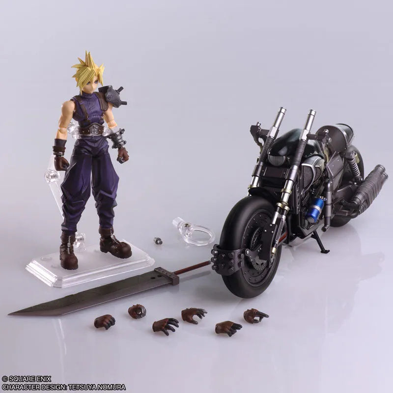 Final Fantasy VII - Bring Arts - Hardy-Daytona with Cloud (Square Enix)ㅤ – Square Enix – ActionFigureBrasil