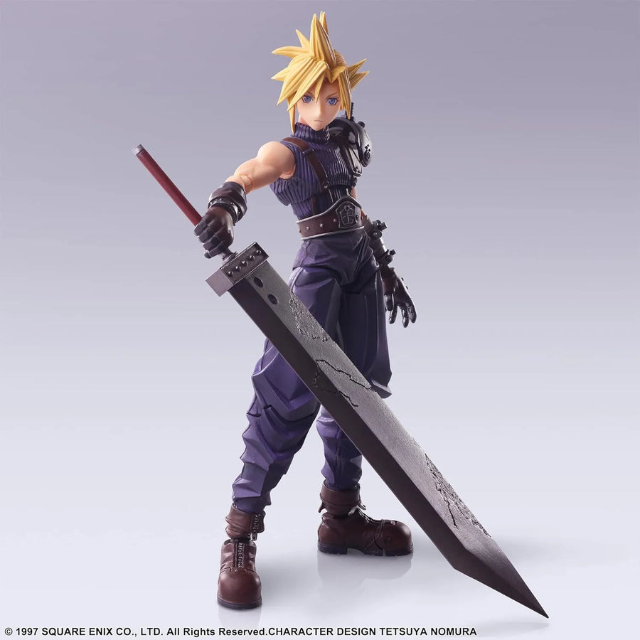 Final Fantasy VII - Cloud Strife - Bring Arts - 2024 Re-release (Square Enix)ㅤ – Square Enix – ActionFigure Brasil