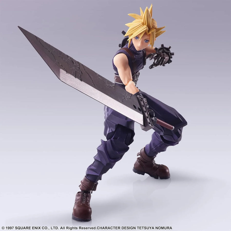 Final Fantasy VII - Cloud Strife - Bring Arts - 2024 Re-release (Square Enix)ㅤ – Square Enix – ActionFigure Brasil