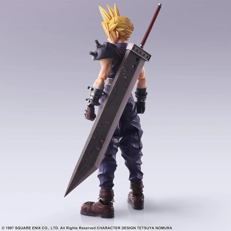 Final Fantasy VII - Cloud Strife - Bring Arts - 2024 Re-release (Square Enix)ㅤ – Square Enix – ActionFigure Brasil