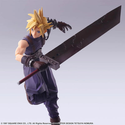 Final Fantasy VII - Cloud Strife - Bring Arts - 2024 Re-release (Square Enix)ㅤ – Square Enix – ActionFigureBrasil — ambientada