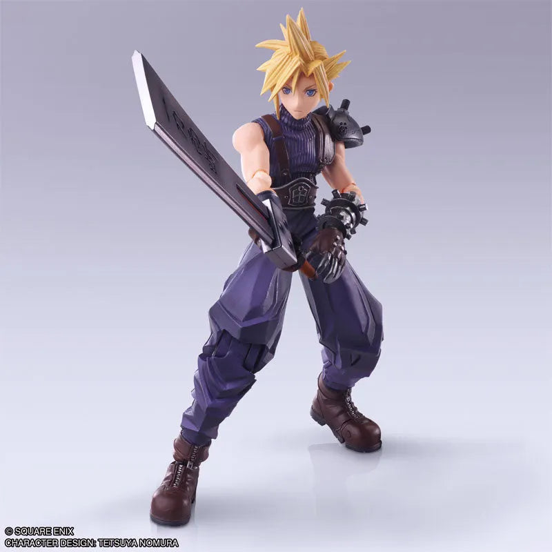 Final Fantasy VII - Cloud Strife - Bring Arts - Hardedge Ver. (Square Enix)ㅤ – Square Enix – ActionFigureBrasil
