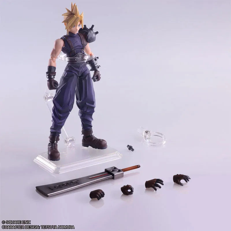 Final Fantasy VII - Cloud Strife - Bring Arts - Hardedge Ver. (Square Enix)ㅤ – Square Enix – ActionFigureBrasil