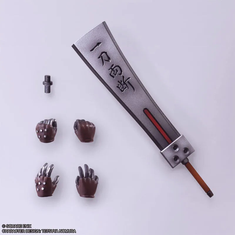 Final Fantasy VII - Cloud Strife - Bring Arts - Hardedge Ver. (Square Enix)ㅤ – Square Enix – ActionFigureBrasil