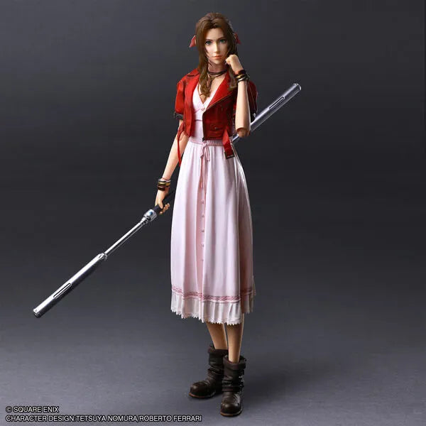 Final Fantasy VII Rebirth - Aerith Gainsborough - Play Arts Kai (Square Enix)ㅤ – Square Enix – ActionFigure Brasil