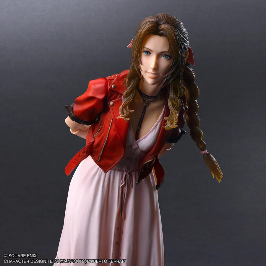 Final Fantasy VII Rebirth - Aerith Gainsborough - Play Arts Kai (Square Enix)ㅤ – Square Enix – ActionFigure Brasil