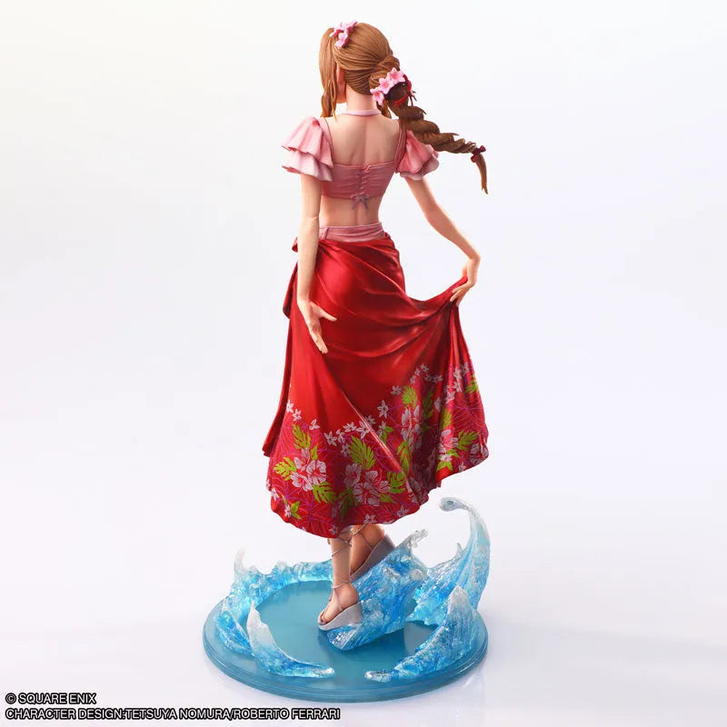 Final Fantasy VII Rebirth - Aerith Gainsborough - Static Arts - Swimsuit Ver. (Square Enix)ㅤ – Square Enix – ActionFigureBrasil