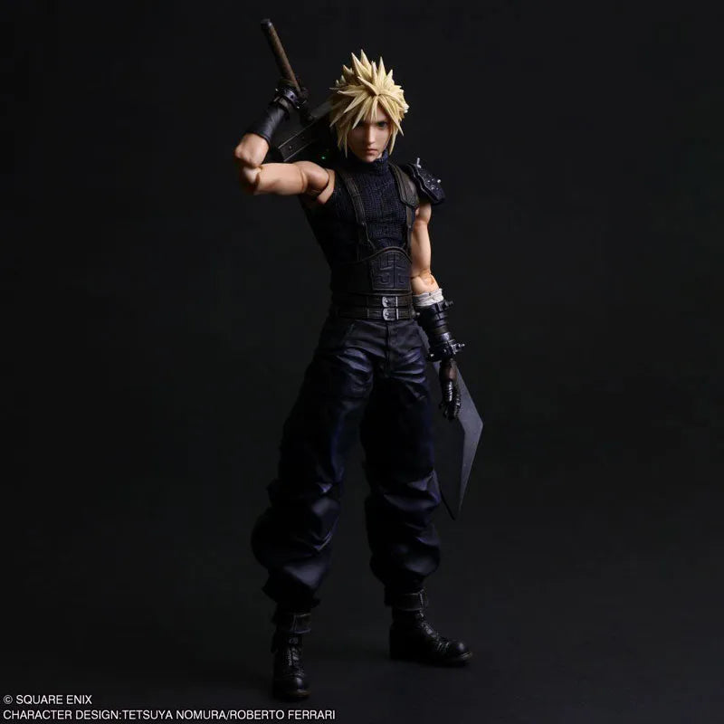 Final Fantasy VII Rebirth - Cloud Strife - Play Arts Shin (Square Enix)ㅤ – Square Enix – ActionFigureBrasil