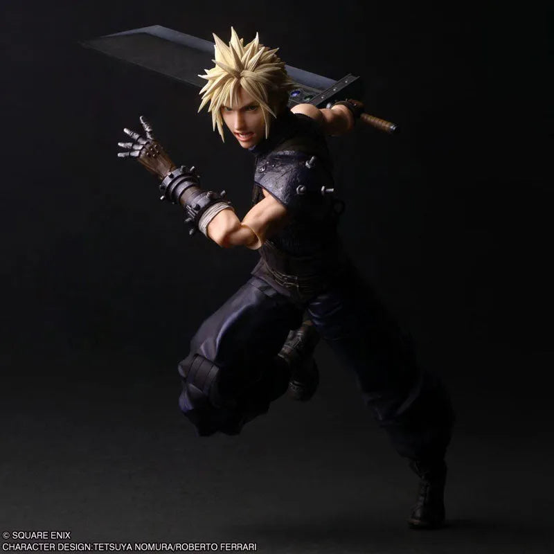 Final Fantasy VII Rebirth - Cloud Strife - Play Arts Shin (Square Enix)ㅤ – Square Enix – ActionFigureBrasil