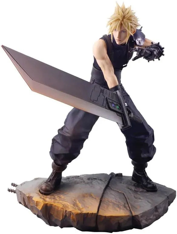 Final Fantasy VII Rebirth - Cloud Strife - Static Arts (Square Enix)ㅤ – Square Enix – ActionFigureBrasil