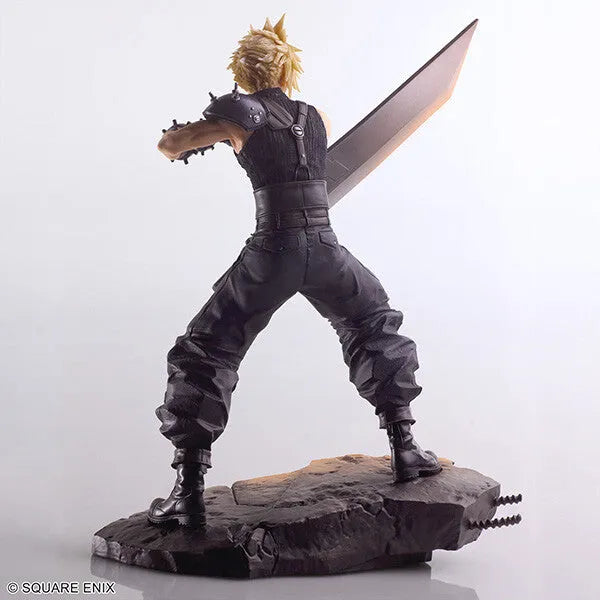Final Fantasy VII Rebirth - Cloud Strife - Static Arts (Square Enix)ㅤ – Square Enix – ActionFigureBrasil