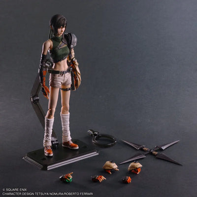 Final Fantasy VII Rebirth - Yuffie Kisaragi - Play Arts Kai - Ver.2 (Square Enix)ㅤ – Square Enix – ActionFigureBrasil — acessórios