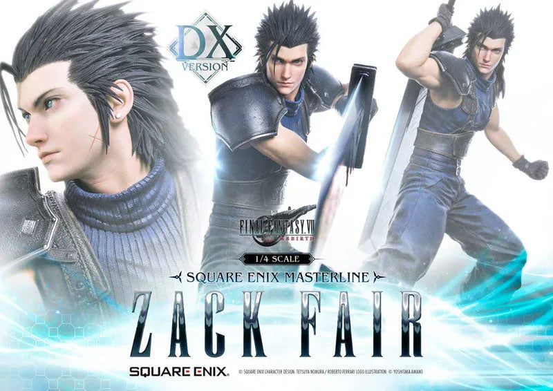 Final Fantasy VII Rebirth - Zack Fair - Square Enix Masterline (SEM-09DX) - 1/4 - DX Version (Prime 1 Studio)ㅤ – Prime 1 Studio as Manufacturer – ActionFigure Brasil