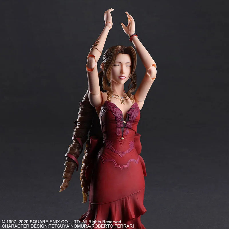 Final Fantasy VII Remake - Aerith Gainsborough - Play Arts Kai - Dress Ver. (Square Enix)ㅤ – Square Enix – ActionFigureBrasil