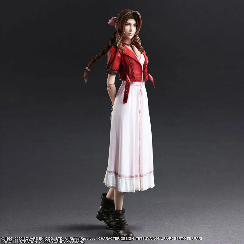 Final Fantasy VII Remake - Aerith Gainsborough - Play Arts Kai (Square Enix)ㅤ – Square Enix – ActionFigure Brasil