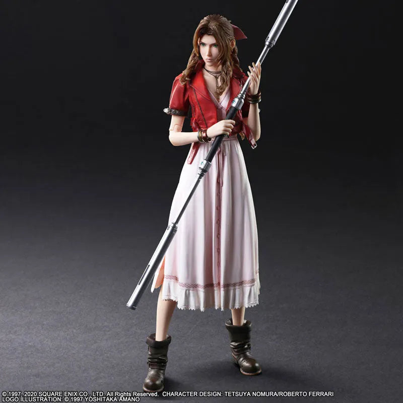 Final Fantasy VII Remake - Aerith Gainsborough - Play Arts Kai (Square Enix)ㅤ – Square Enix – ActionFigure Brasil