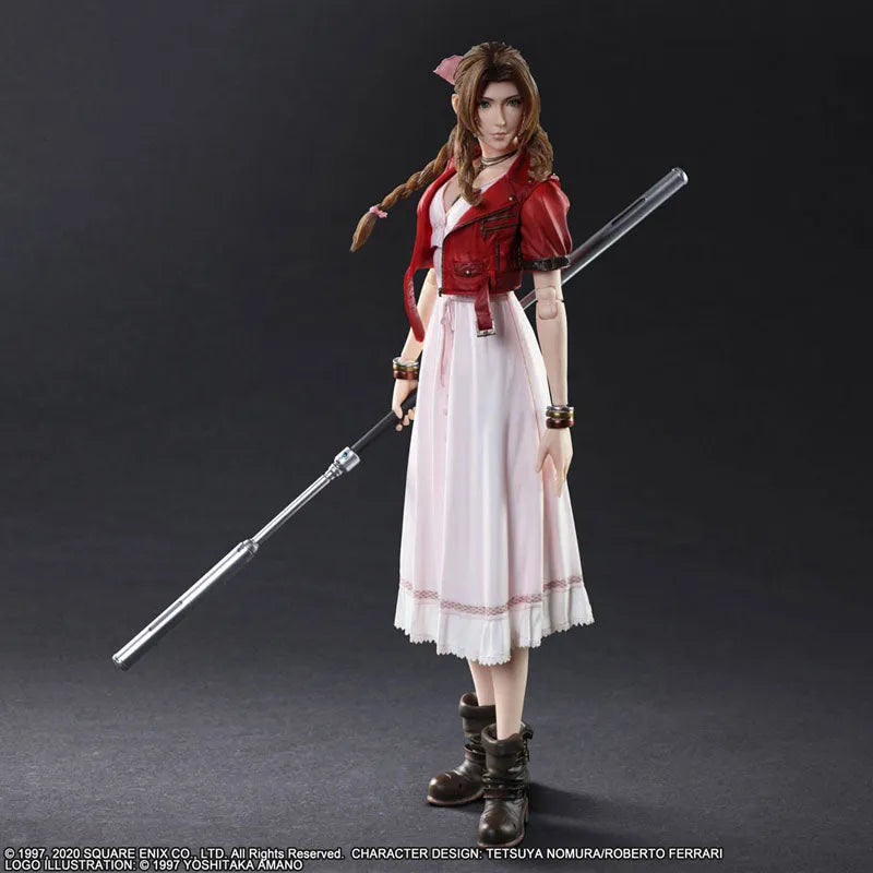 Final Fantasy VII Remake - Aerith Gainsborough - Play Arts Kai (Square Enix)ㅤ – Square Enix – ActionFigure Brasil