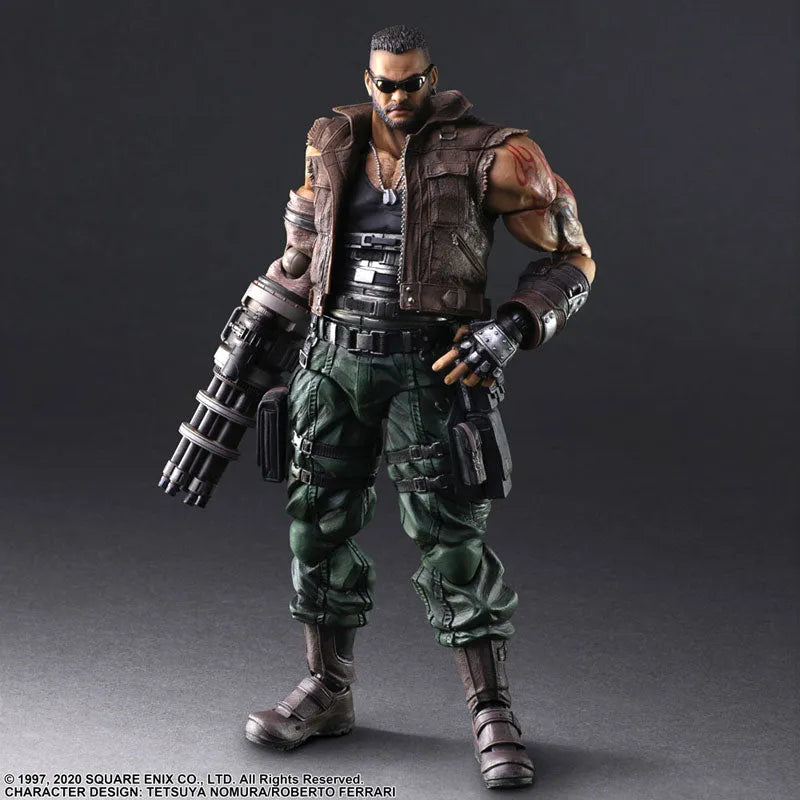 Final Fantasy VII Remake - Barret Wallace - Play Arts Kai - Version 2 (Square Enix)ㅤ – Square Enix – ActionFigure Brasil