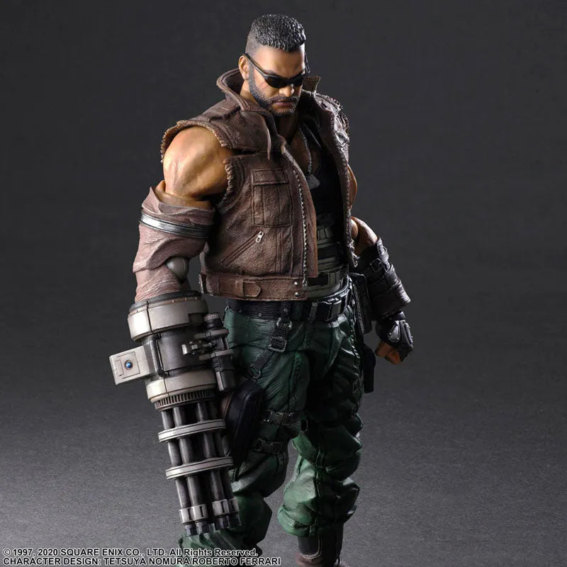 Final Fantasy VII Remake - Barret Wallace - Play Arts Kai - Version 2 (Square Enix)ㅤ – Square Enix – ActionFigure Brasil
