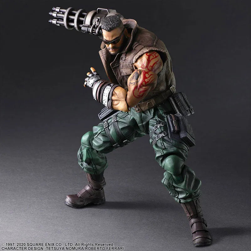 Final Fantasy VII Remake - Barret Wallace - Play Arts Kai - Version 2 (Square Enix)ㅤ – Square Enix – ActionFigure Brasil
