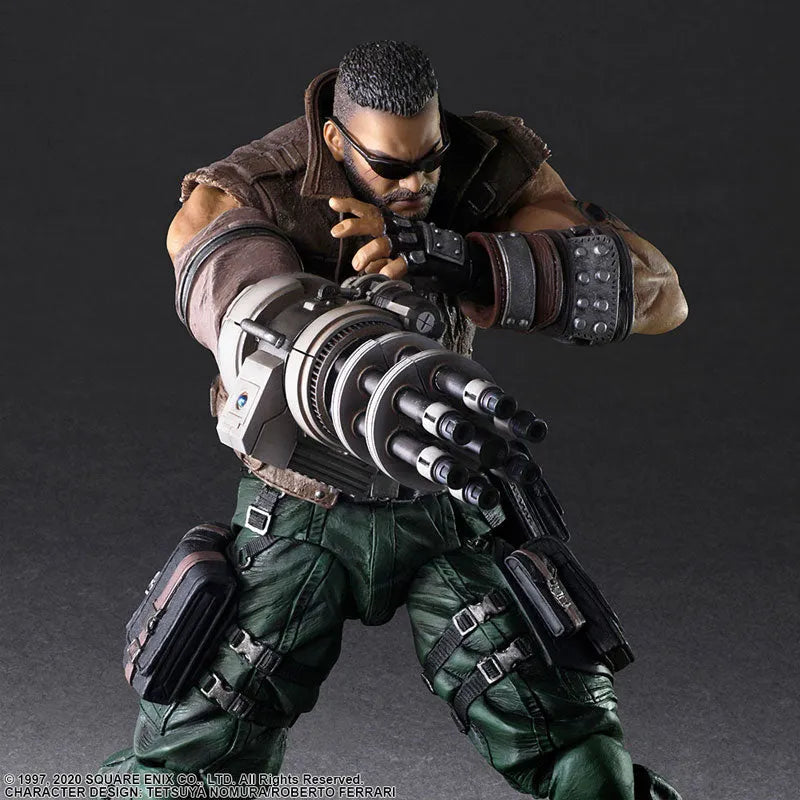 Final Fantasy VII Remake - Barret Wallace - Play Arts Kai - Version 2 (Square Enix)ㅤ – Square Enix – ActionFigure Brasil