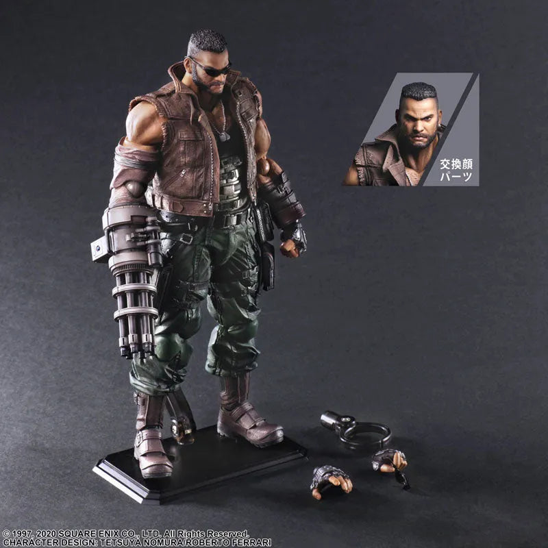 Final Fantasy VII Remake - Barret Wallace - Play Arts Kai - Version 2 (Square Enix)ㅤ – Square Enix – ActionFigure Brasil