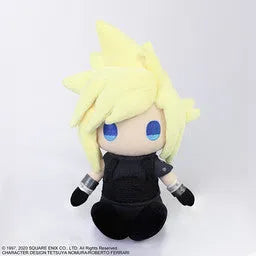 Final Fantasy VII Remake - Cloud Strife - Final Fantasy VII Remake Nuigurumi - 2024 Re-release (Square Enix)ㅤ – Square Enix – ActionFigureBrasil — ângulo diferente