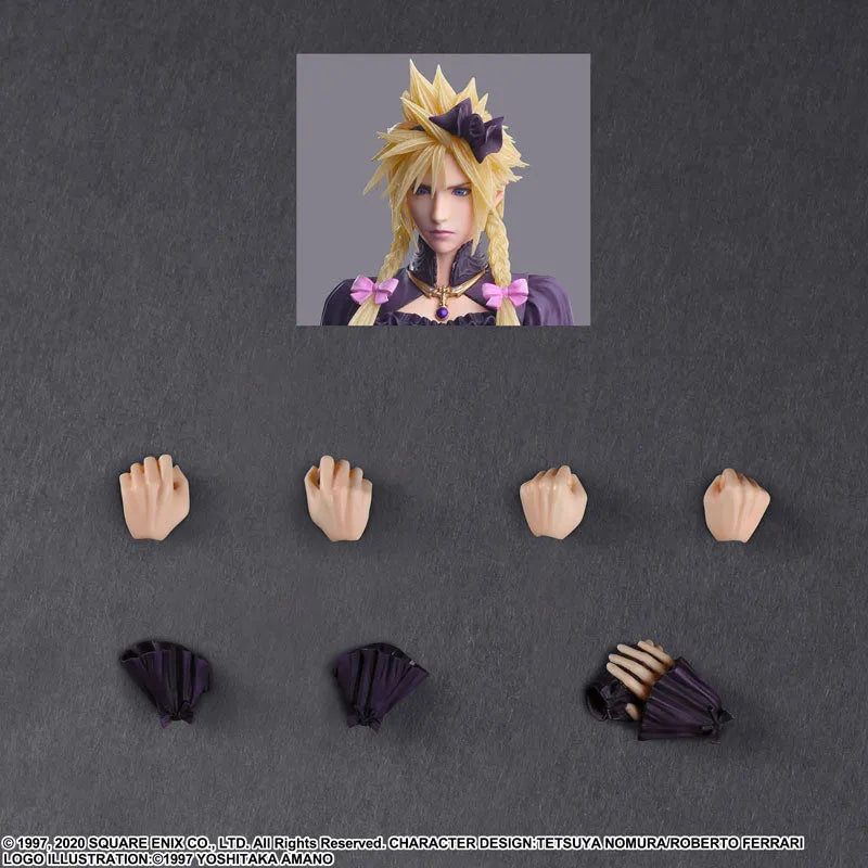 Final Fantasy VII Remake - Cloud Strife - Play Arts Kai - Dress Ver. (Square Enix)ㅤ – Square Enix – ActionFigure Brasil