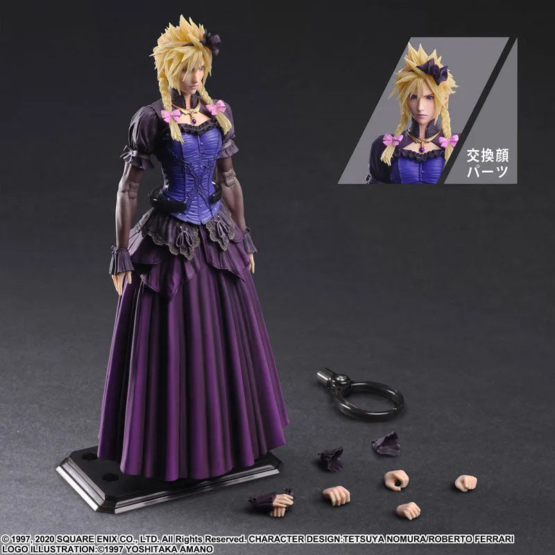 Final Fantasy VII Remake - Cloud Strife - Play Arts Kai - Dress Ver. (Square Enix)ㅤ – Square Enix – ActionFigure Brasil