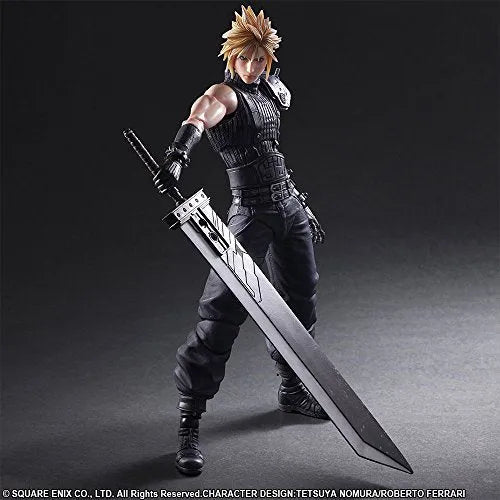 Final Fantasy VII Remake - Cloud Strife - Play Arts Kai (Square Enix)ㅤ – Square Enix – ActionFigure Brasil