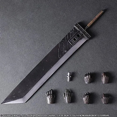 Final Fantasy VII Remake - Cloud Strife - Play Arts Kai (Square Enix)ㅤ – Square Enix – ActionFigureBrasil — iluminação de estúdio