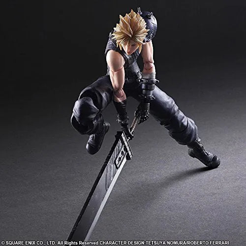 Final Fantasy VII Remake - Cloud Strife - Play Arts Kai (Square Enix)ㅤ – Square Enix – ActionFigure Brasil