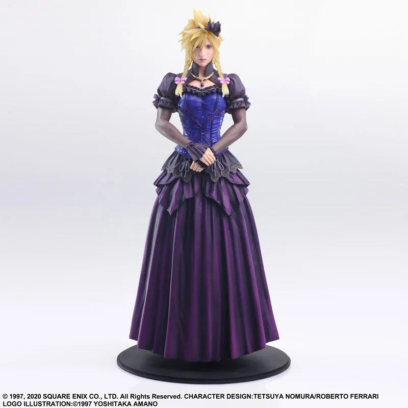 Final Fantasy VII Remake - Cloud Strife - Static Arts - Dress Ver. (Square Enix)ㅤ – Square Enix – ActionFigure Brasil