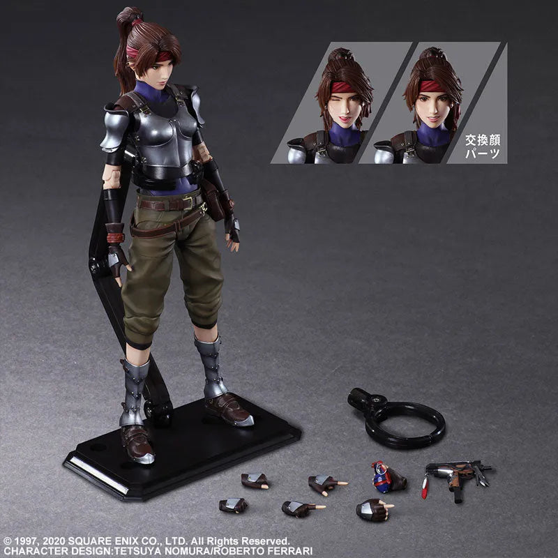 Final Fantasy VII Remake - Jessie Rasberry - Play Arts Kai (Square Enix)ㅤ – Square Enix – ActionFigure Brasil