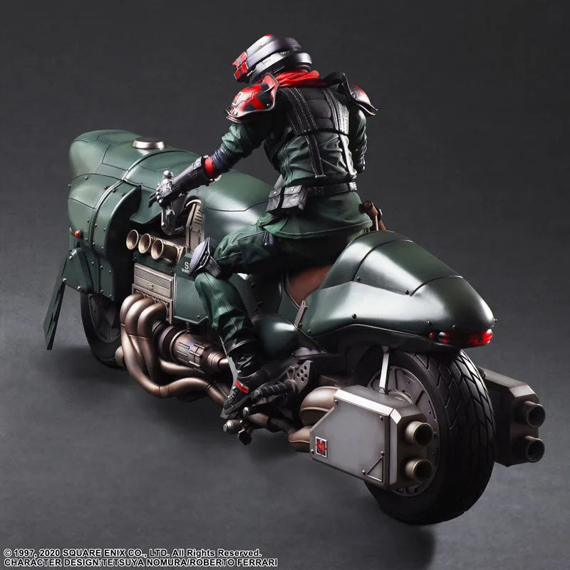 Final Fantasy VII Remake - Keibihei - Play Arts Kai - & Bike Set (Square Enix)ㅤ – Square Enix – ActionFigure Brasil