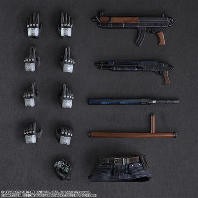 Final Fantasy VII Remake - Keibihei - Play Arts Kai (Square Enix)ㅤ – Square Enix – ActionFigureBrasil — acessórios