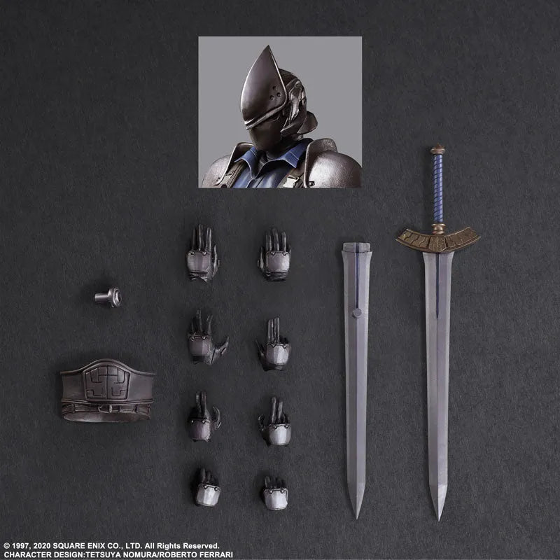 Final Fantasy VII REMAKE PLAY ARTS KAI Rocheㅤ – Square Enix – ActionFigureBrasil