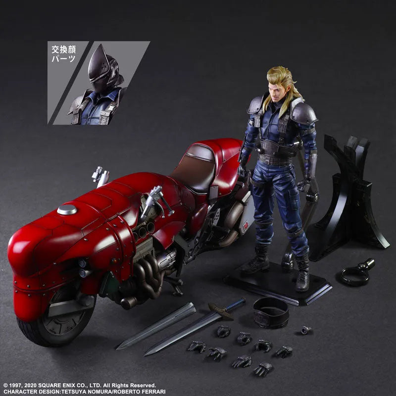 Final Fantasy VII Remake - Roche - Play Arts Kai - & Bike Set (Square Enix)ㅤ – Square Enix – ActionFigure Brasil