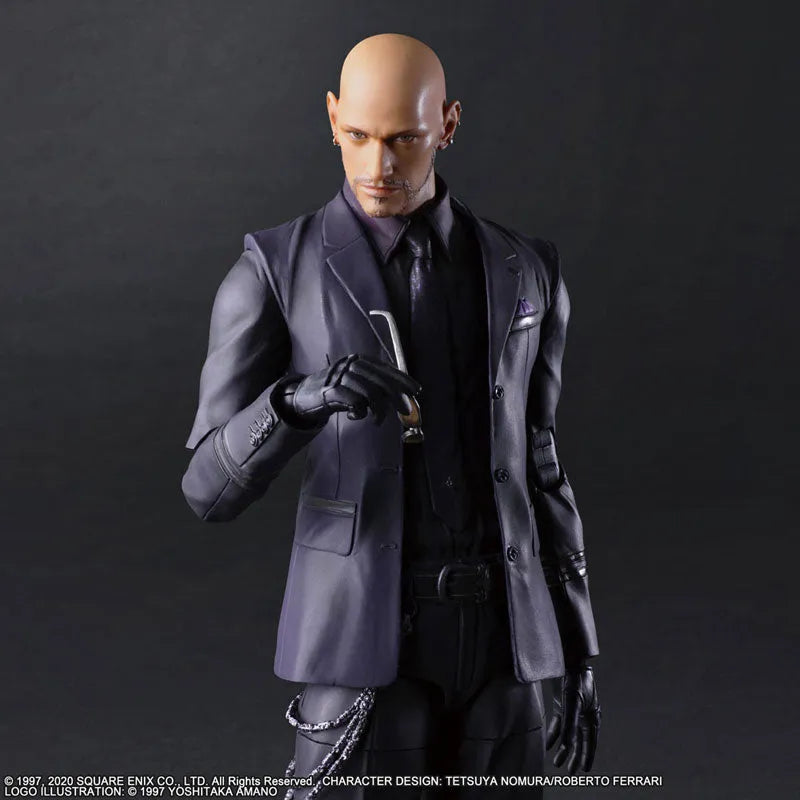 Final Fantasy VII Remake - Rude - Play Arts Kai (Square Enix)ㅤ – Square Enix – ActionFigureBrasil