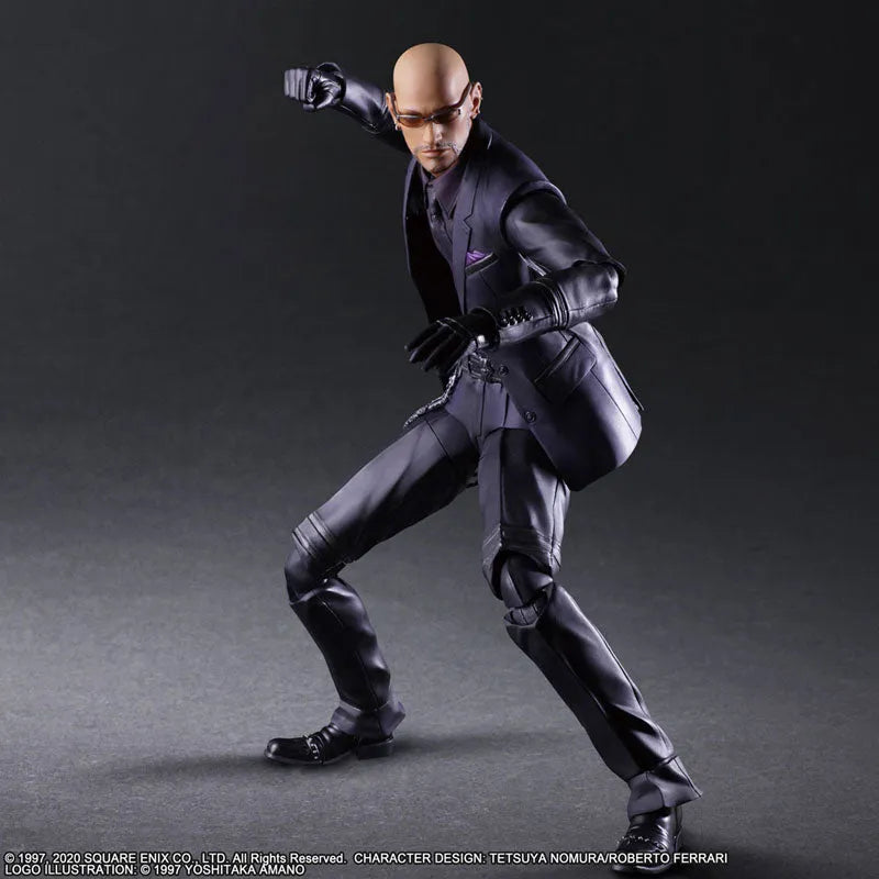 Final Fantasy VII Remake - Rude - Play Arts Kai (Square Enix)ㅤ – Square Enix – ActionFigureBrasil